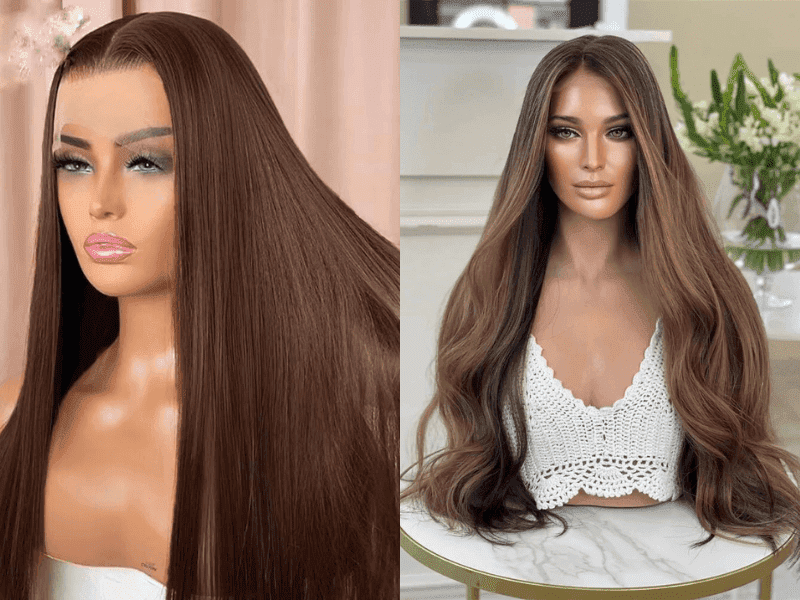 bone straight vs natural wavy
